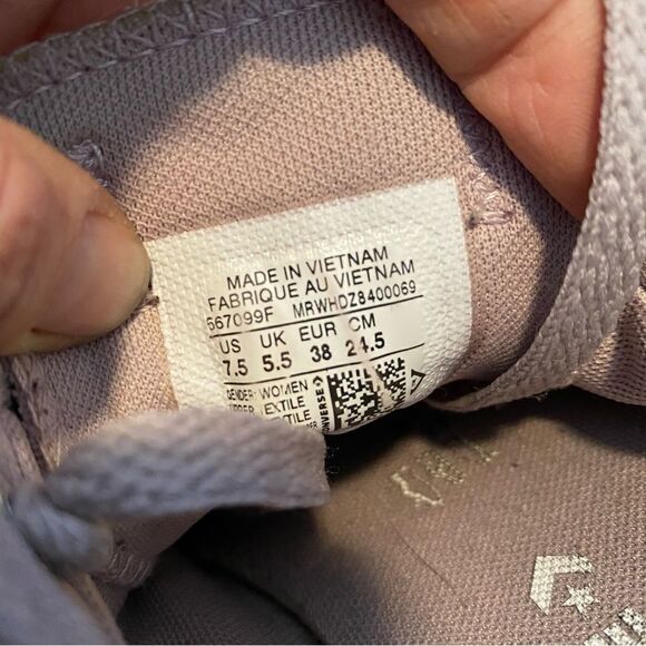 Converse Chuck Taylor low Top Dusty rose mauve stars sneakers women’s -7 - Picture 3 of 9